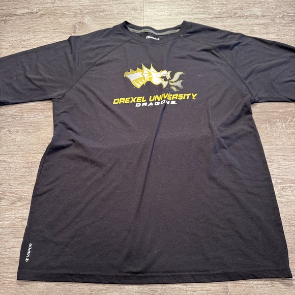 DREXEL UNIVERSITY DRAGONS Shirt Adult XL Black Short Sleeve Graphic Tee Adult - Picture 2 of 7